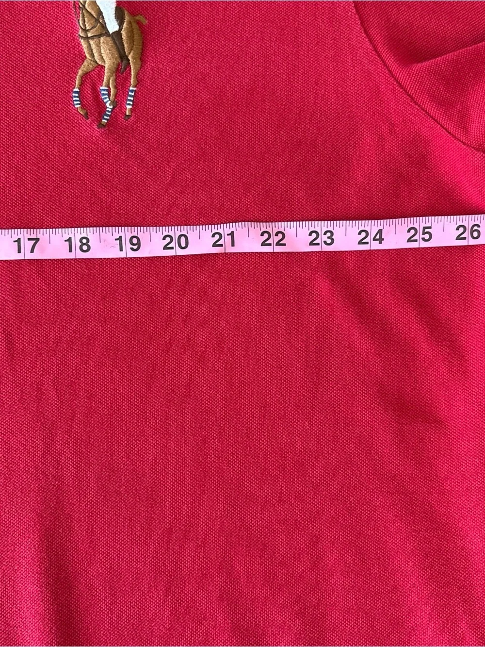 Polo Ralph Lauren RL polo Big Logo cotton shirt Y2K Size XXL